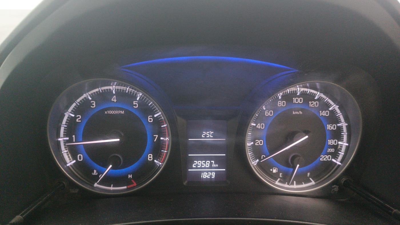 2017 Maruti Baleno DELTA PETROL 1.2, Petrol, Manual, 29,586 km, Odometer Image