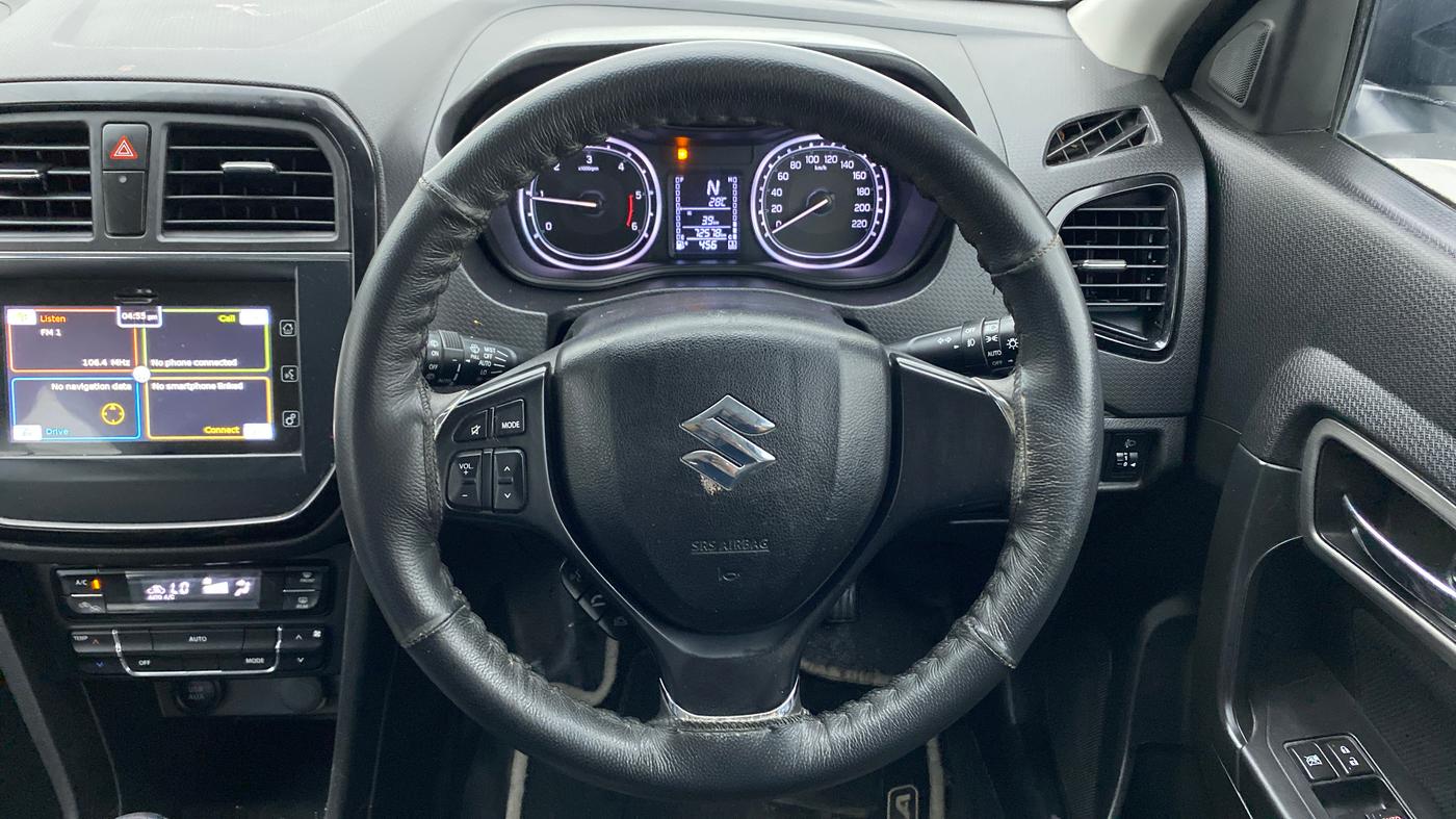 2019 Maruti Vitara Brezza ZDI PLUS AMT, Diesel, Automatic, 72,577 km, Steering Wheel Close Up