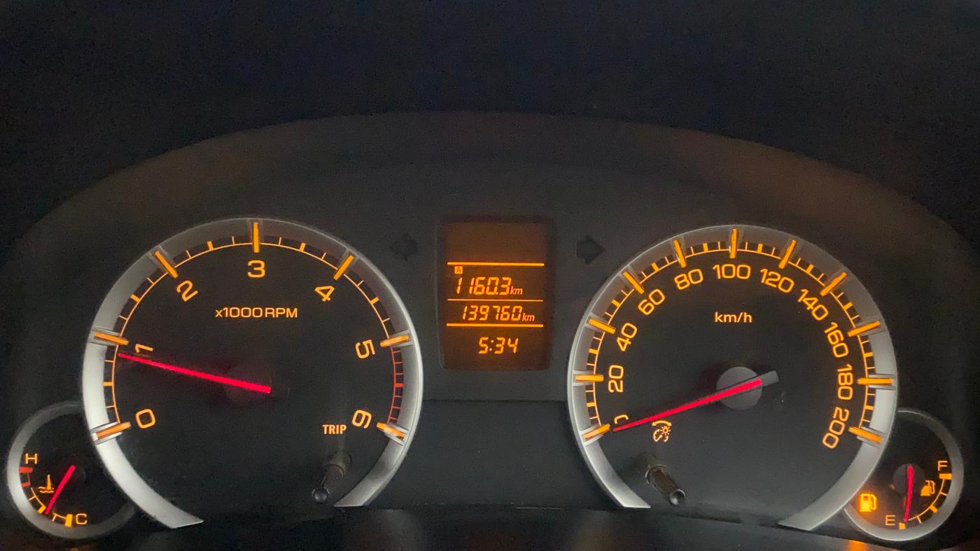 2012 Maruti Swift VDI, Diesel, Manual, 1,39,759 km, Odometer Image