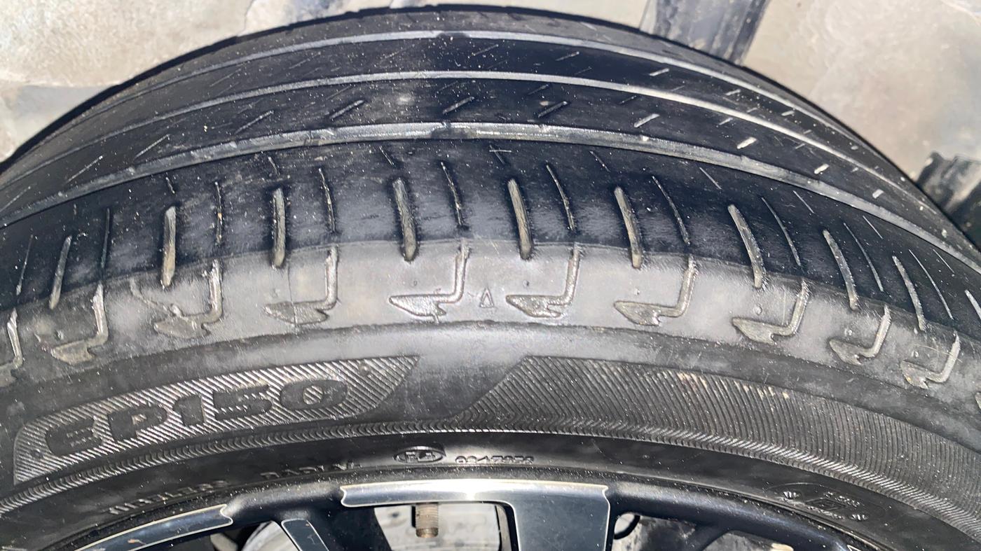 2017 Honda City 1.5L I-VTEC VX, Petrol, Manual, 34,230 km, Left Rear Tyre Tread