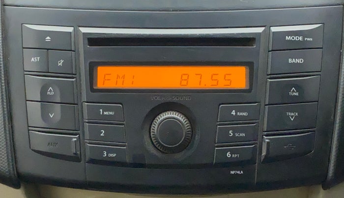 2012 Maruti Swift Dzire VXI, Petrol, Manual, 85,946 km, Infotainment System