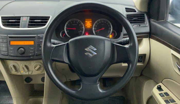 2012 Maruti Swift Dzire VXI, Petrol, Manual, 85,946 km, Steering Wheel Close Up