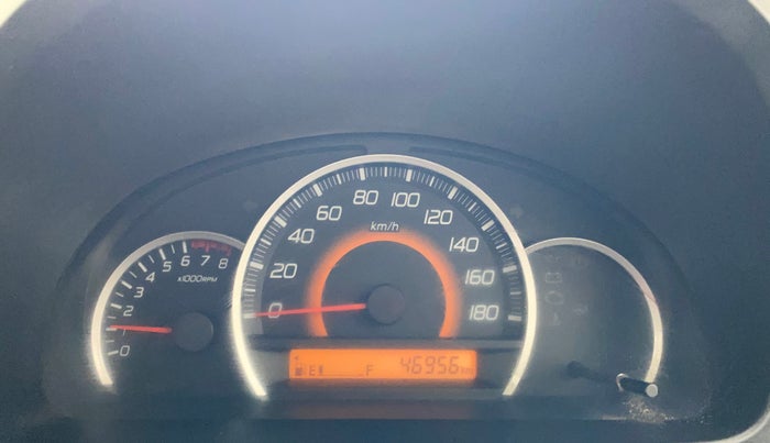 2015 Maruti Wagon R 1.0 VXI, Petrol, Manual, 46,956 km, Odometer Image