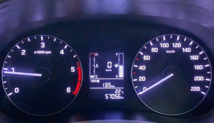 2016 Hyundai Creta SX 1.6 DIESEL, Diesel, Manual, 57,056 km, Odometer Image
