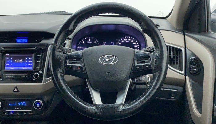 2016 Hyundai Creta SX 1.6 DIESEL, Diesel, Manual, 57,056 km, Steering Wheel Close Up