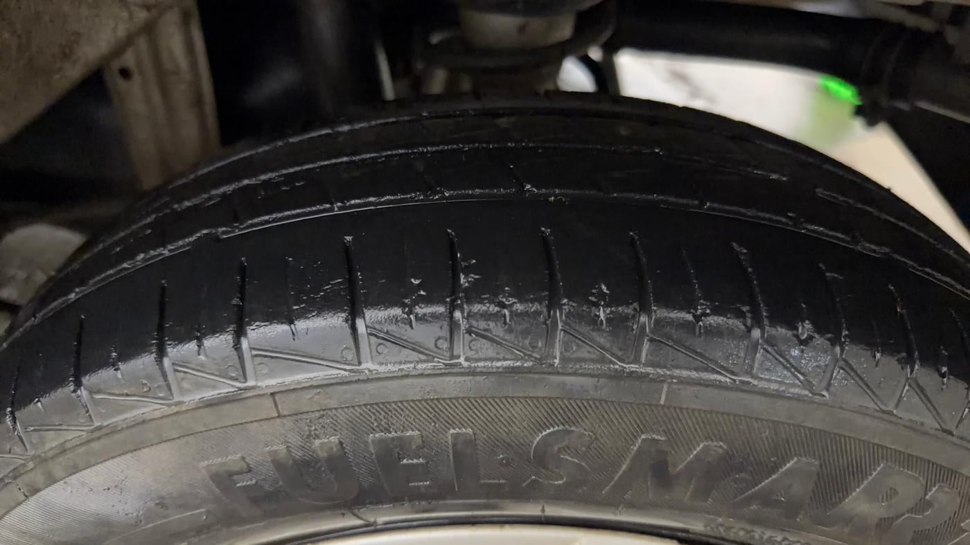 2022 Maruti Alto VXI, Petrol, Manual, 45,648 km, Left Rear Tyre Tread