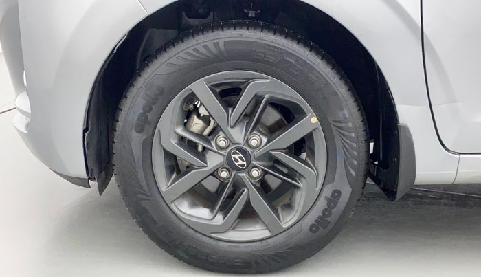 2020 Hyundai GRAND I10 NIOS SPORTZ AMT 1.2 KAPPA VTVT, Petrol, Automatic, 16,859 km, Left Front Wheel