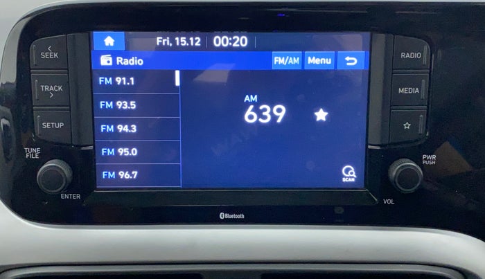 2020 Hyundai GRAND I10 NIOS SPORTZ AMT 1.2 KAPPA VTVT, Petrol, Automatic, 16,859 km, Infotainment System