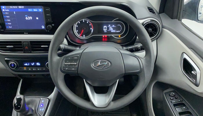 2020 Hyundai GRAND I10 NIOS SPORTZ AMT 1.2 KAPPA VTVT, Petrol, Automatic, 16,859 km, Steering Wheel Close Up