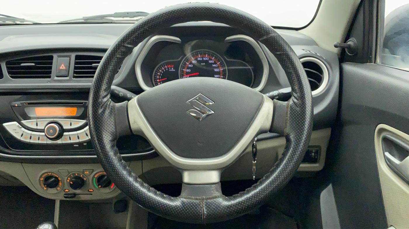 2017 Maruti Alto K10 VXI, Petrol, Manual, 35,495 km, Steering Wheel Close Up