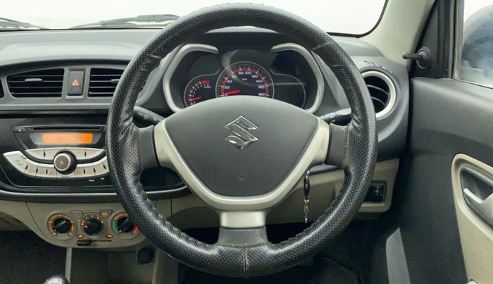 2017 Maruti Alto K10 VXI, Petrol, Manual, 35,495 km, Steering Wheel Close Up