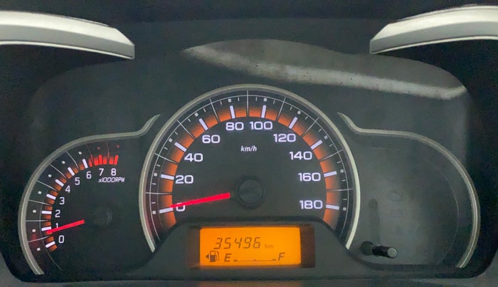 2017 Maruti Alto K10 VXI, Petrol, Manual, 35,495 km, Odometer Image