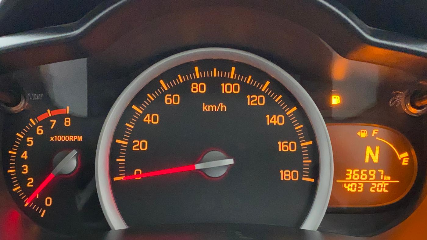 2015 Maruti Celerio VXI AMT, Petrol, Automatic, 36,697 km, Odometer Image