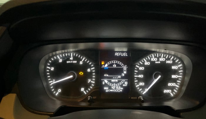 2022 Tata PUNCH ADVENTURE MT, Petrol, Manual, 42,144 km, Odometer Image