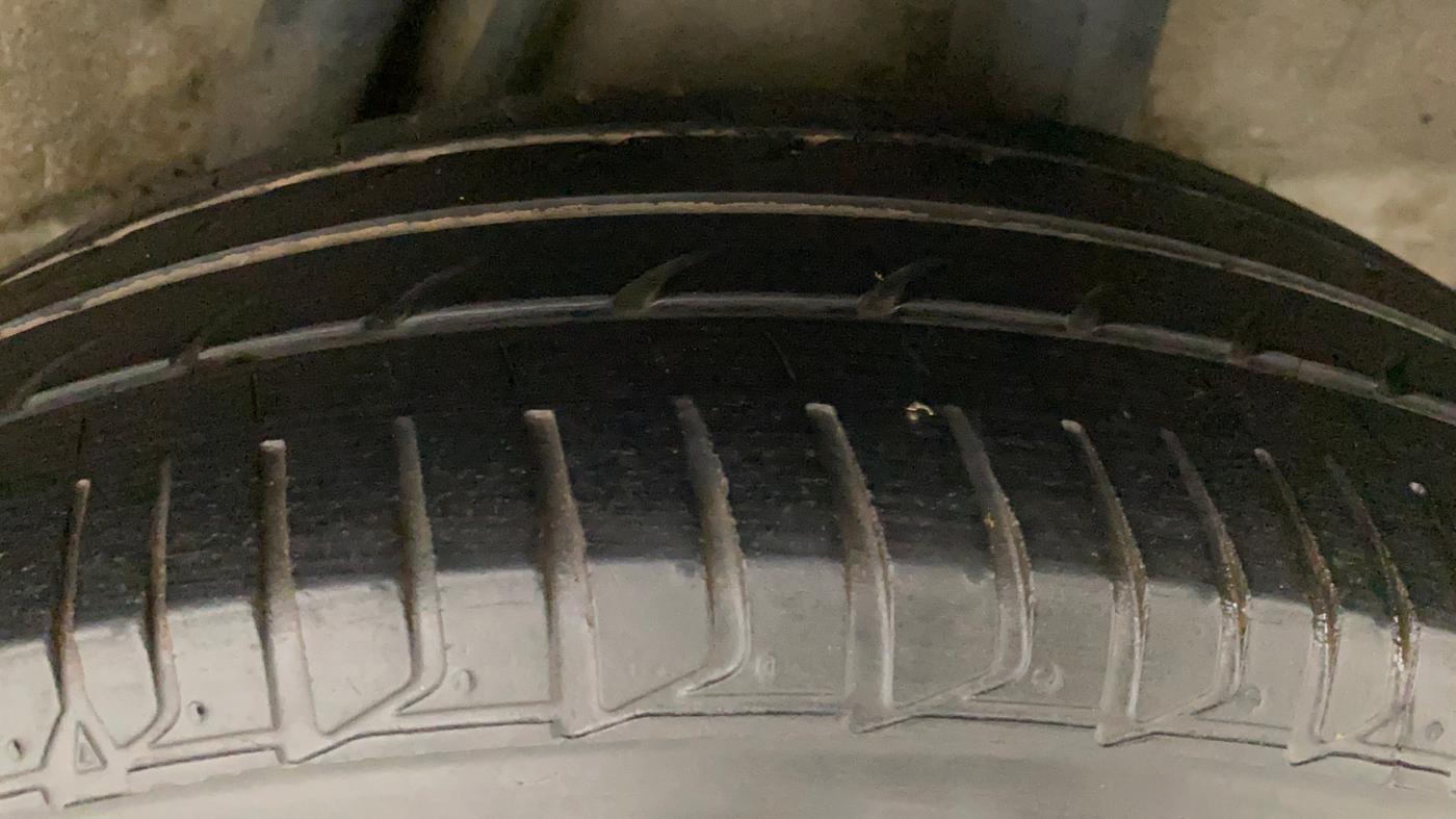 2022 Honda City 1.5L I-VTEC V MT 4TH GEN, Petrol, Manual, 28,935 km, Left Rear Tyre Tread