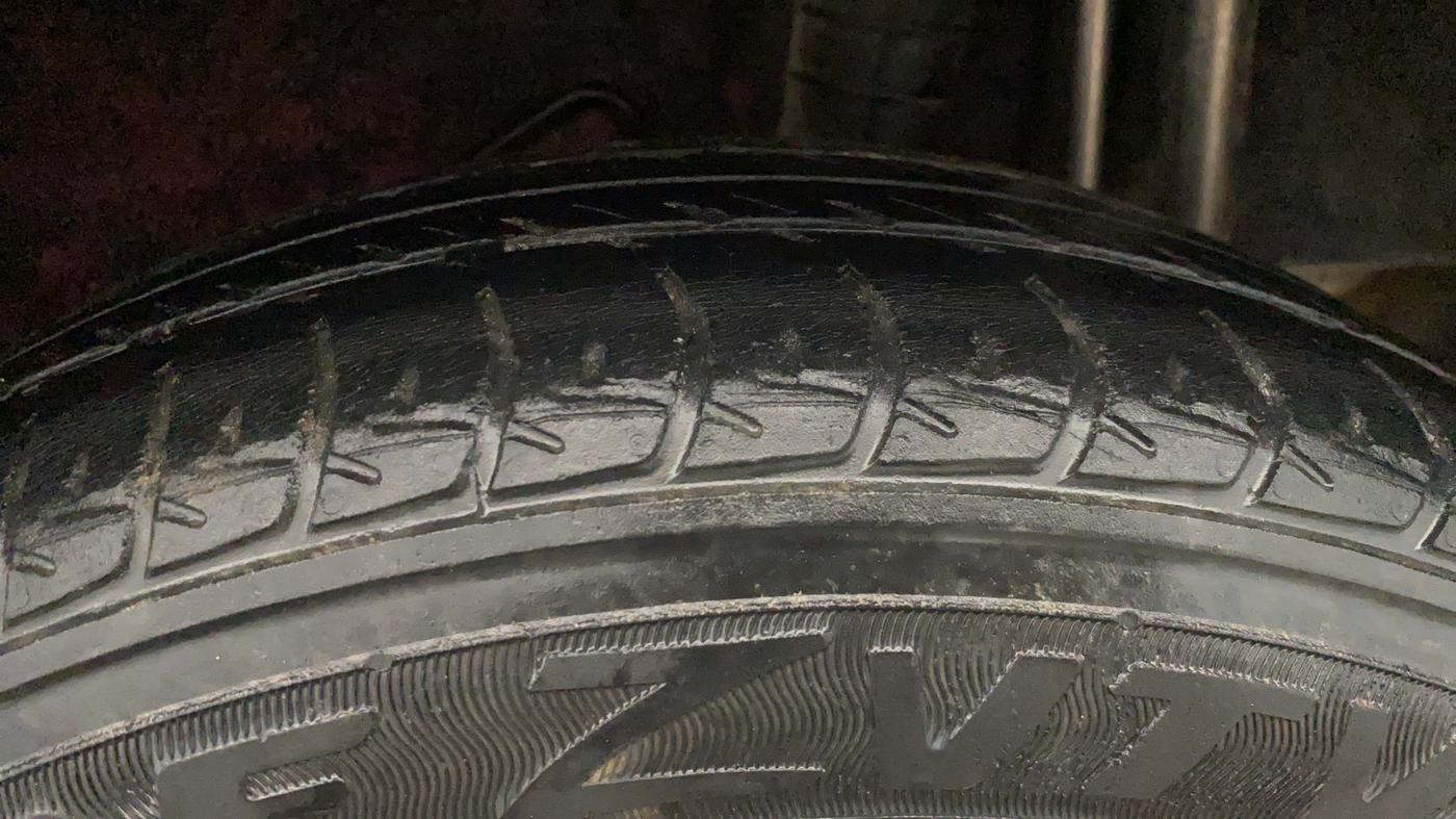 2019 Datsun Go T(O), Petrol, Manual, 28,165 km, Left Rear Tyre Tread