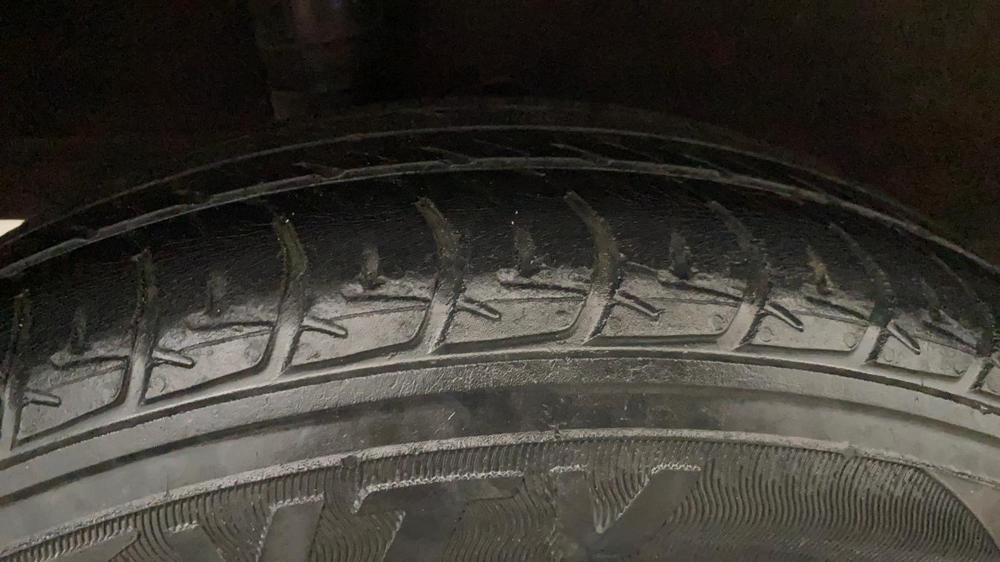 2019 Datsun Go T(O), Petrol, Manual, 28,165 km, Right Rear Tyre Tread
