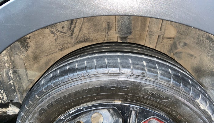 2021 Tata NEXON XM PLUS SUNROOF PETROL, Petrol, Manual, 41,180 km, Left Rear Tyre Tread