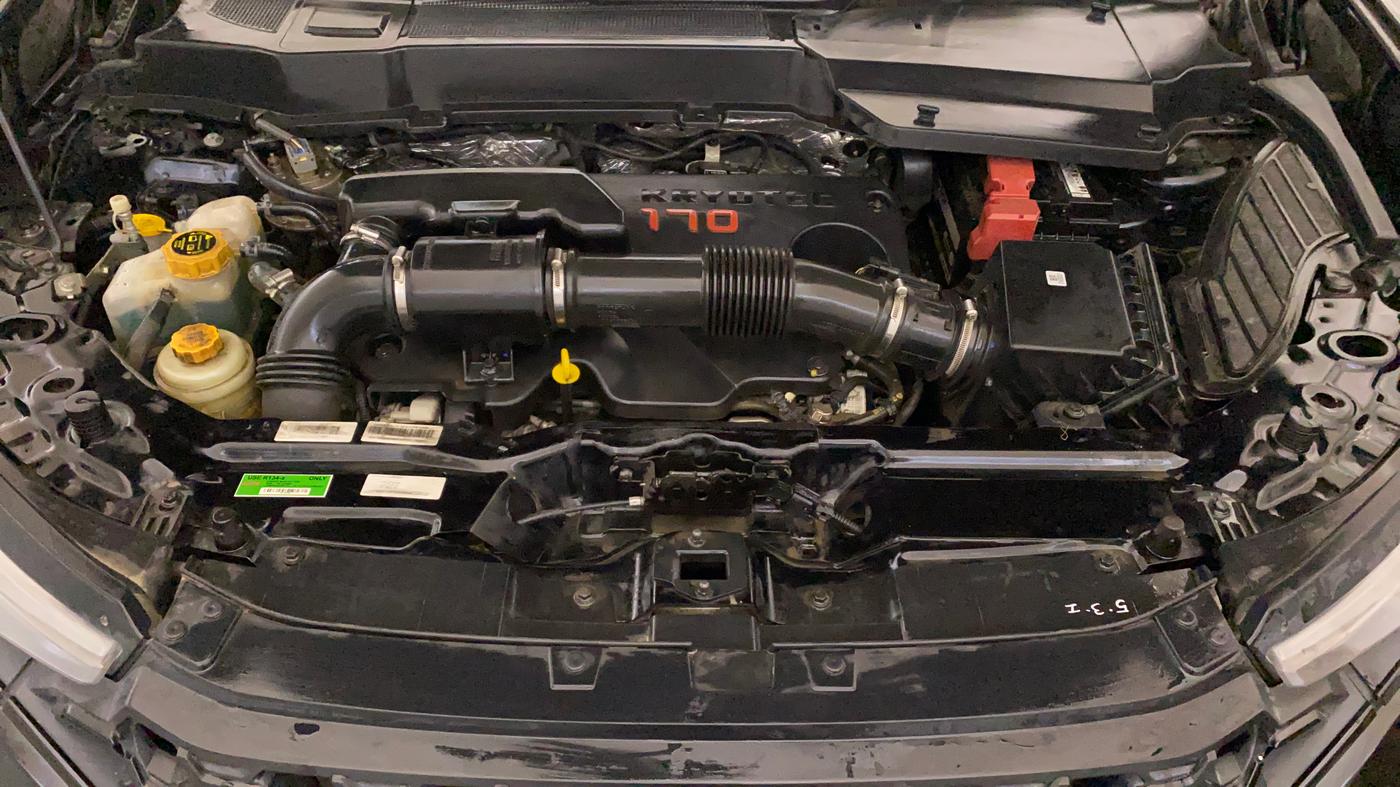 2022 Tata Safari XZA PLUS DARK EDITION, Diesel, Automatic, 35,053 km, Engine View