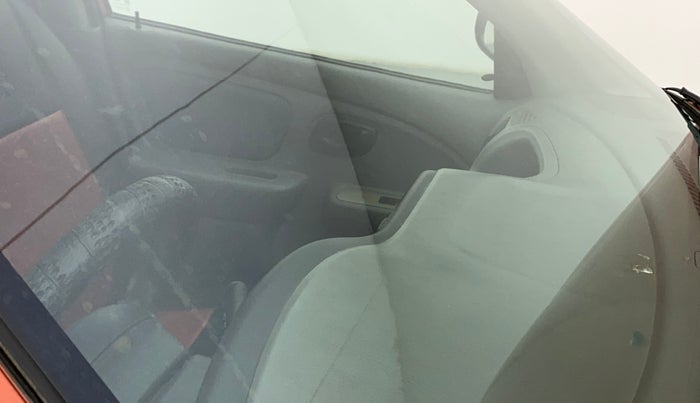 2013 Maruti Alto K10 VXI, Petrol, Manual, 3,870 km, Front windshield - Minor spot on windshield