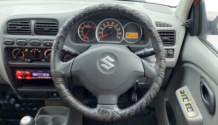 2013 Maruti Alto K10 VXI, Petrol, Manual, 3,870 km, Steering Wheel Close Up
