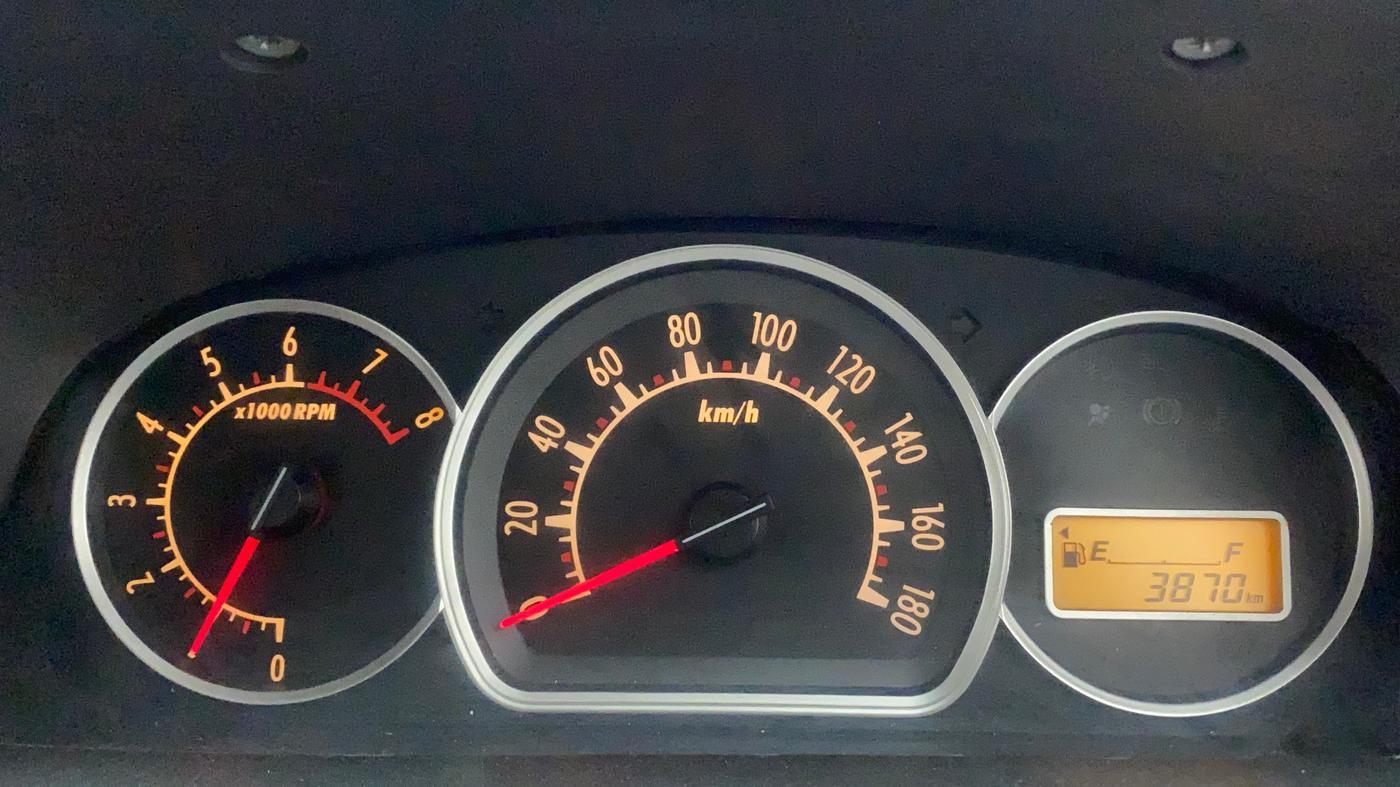 2013 Maruti Alto K10 VXI, Petrol, Manual, 3,870 km, Odometer Image