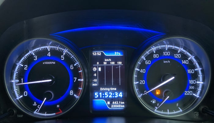2017 Maruti Baleno ALPHA 1.2 K12, Petrol, Manual, 23,361 km, Odometer Image