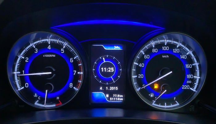 2019 Maruti Baleno ALPHA 1.2 K12, Petrol, Manual, 51,391 km, Odometer Image