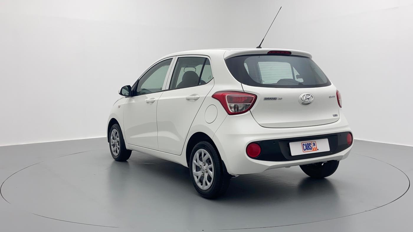 2017 Hyundai Grand i10 SPORTZ 1.2 KAPPA VTVT, Petrol, Manual, 19,595 km, Left Back Diagonal (45- Degree) View