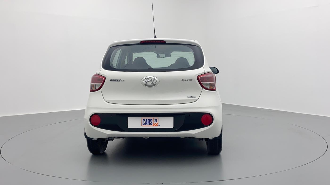 2017 Hyundai Grand i10 SPORTZ 1.2 KAPPA VTVT, Petrol, Manual, 19,595 km, Back/Rear View