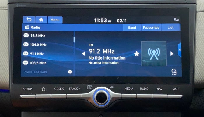 2021 Hyundai Creta SX 1.5 DIESEL, Diesel, Manual, 51,463 km, Infotainment System
