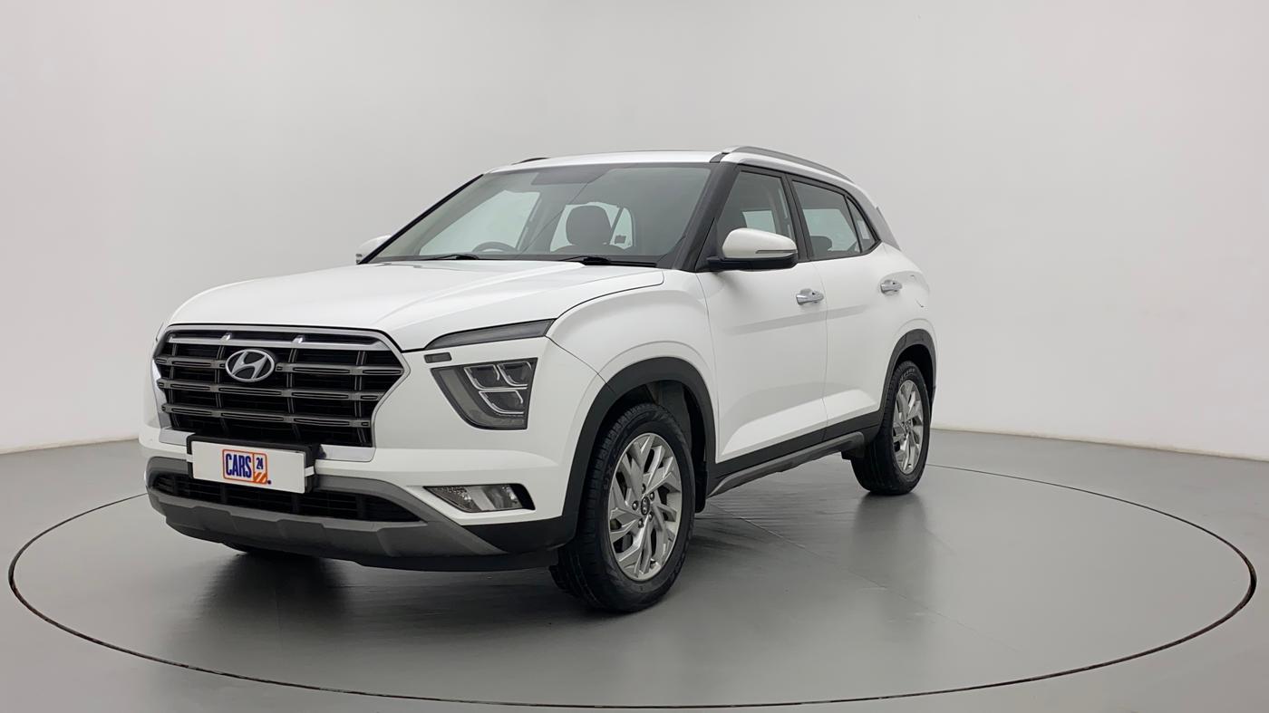 2021 Hyundai Creta SX 1.5 DIESEL, Diesel, Manual, 51,463 km, Left Front Diagonal