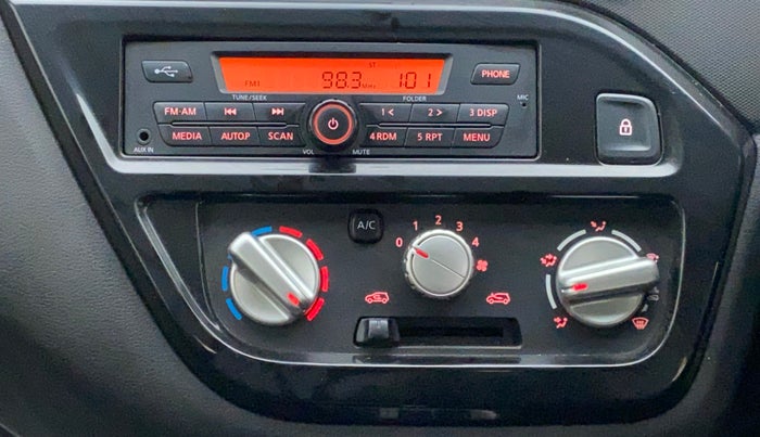 2018 Datsun Redi Go T(O) 1.0 AMT, Petrol, Automatic, 14,818 km, Infotainment System