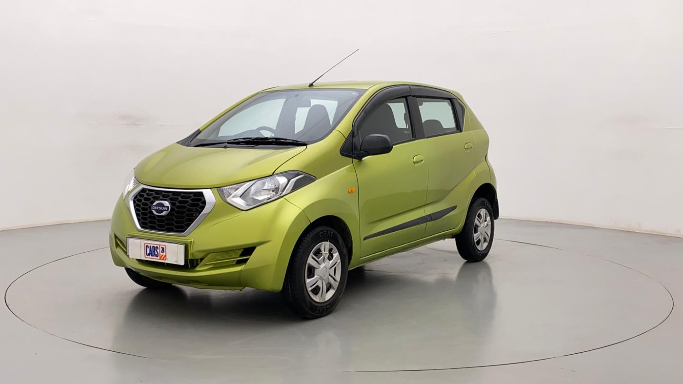 2018 Datsun Redi Go T(O) 1.0 AMT, Petrol, Automatic, 14,818 km, Left Front Diagonal