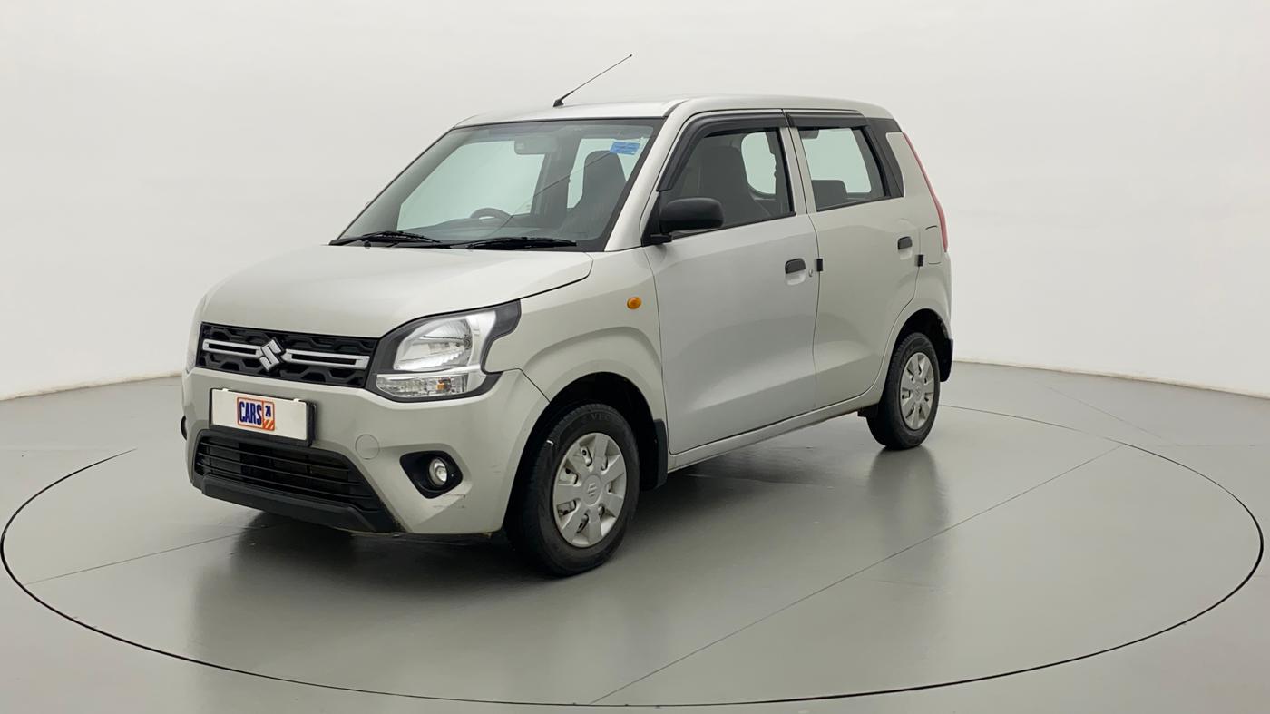 2019 Maruti New Wagon-R 1.0 Lxi (o) cng, CNG, Manual, 54,324 km, Left Front Diagonal