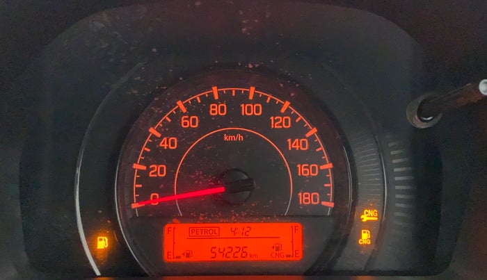 2019 Maruti New Wagon-R 1.0 Lxi (o) cng, CNG, Manual, 54,324 km, Odometer Image