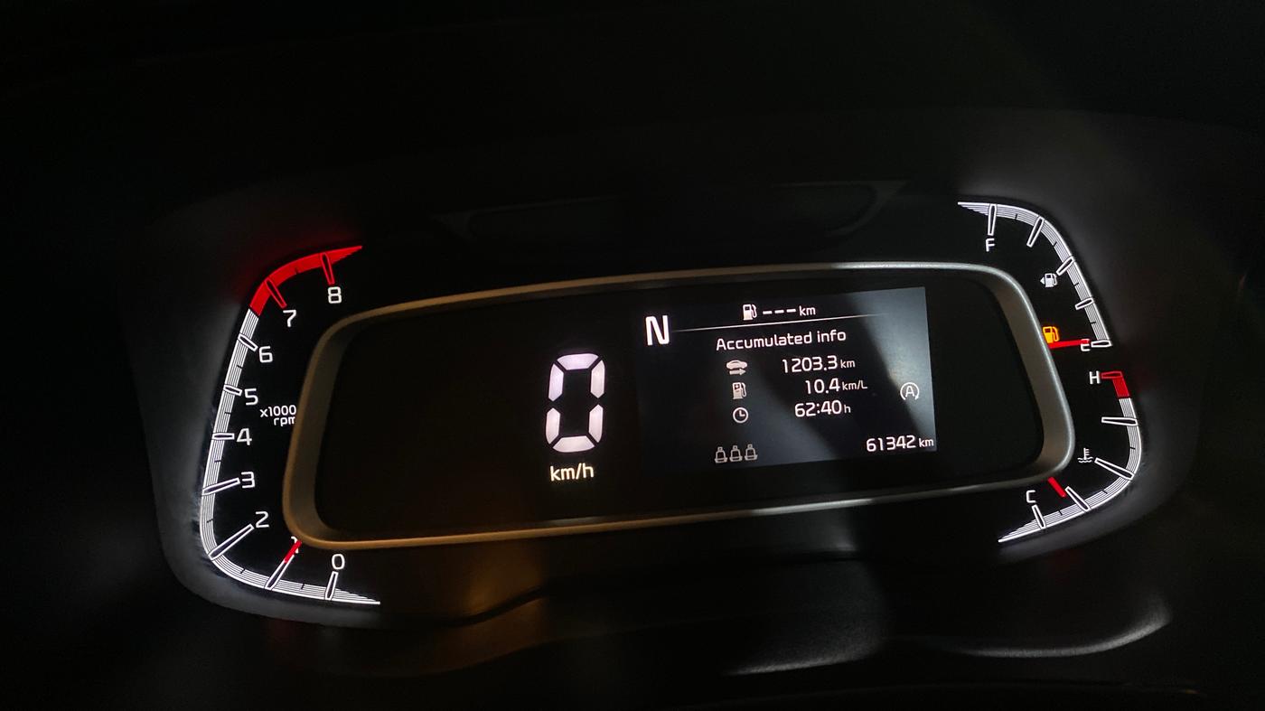 2023 KIA SONET HTX 1.0 IMT, Petrol, Manual, 61,339 km, Odometer Image