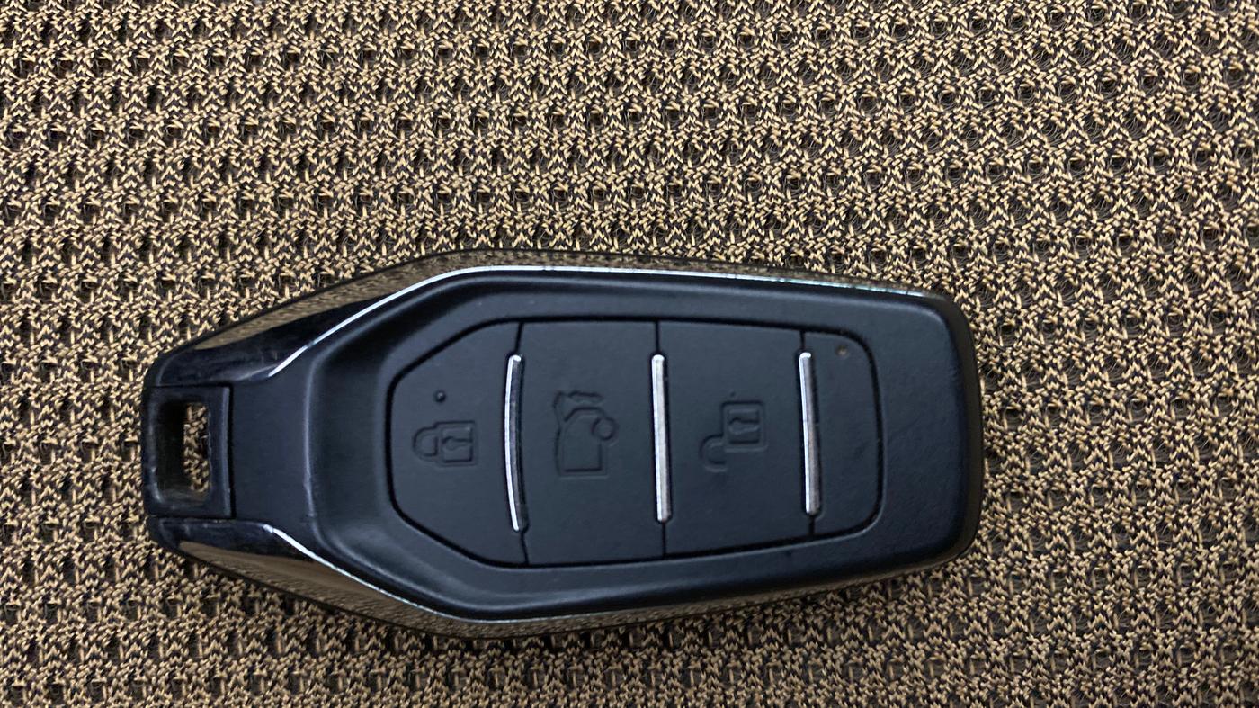 2019 Mahindra XUV500 W7, Diesel, Manual, 45,881 km, Key Close Up