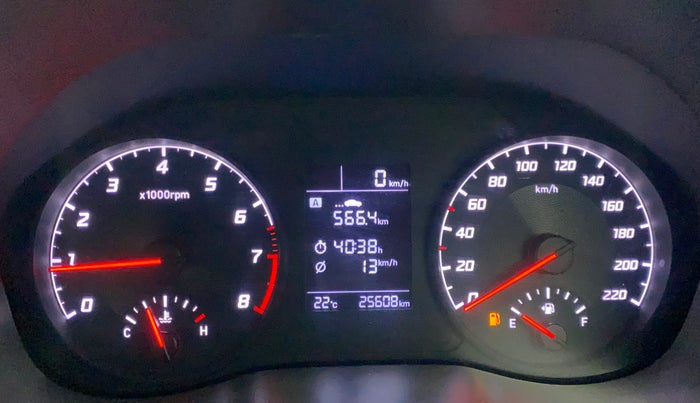 2021 Hyundai Verna S PLUS 1.5 VTVT, Petrol, Manual, 25,607 km, Odometer Image