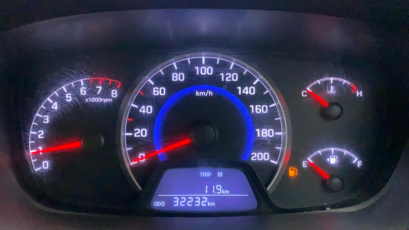 2015 Hyundai Grand i10 MAGNA 1.2 KAPPA VTVT, Petrol, Manual, 32,229 km, Odometer Image
