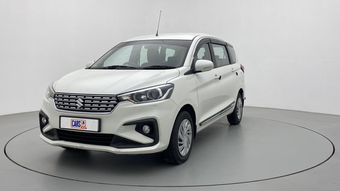2020 Maruti Ertiga VXI CNG, CNG, Manual, 56,473 km, Left Front Diagonal