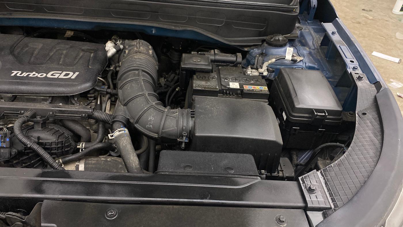 2022 Hyundai VENUE SX 1.0 (O) TURBO IMT, Petrol, Manual, 19,510 km, Engine View - Left