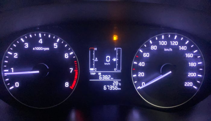 2017 Hyundai Elite i20 SPORTZ 1.2, Petrol, Manual, 67,356 km, Odometer Image
