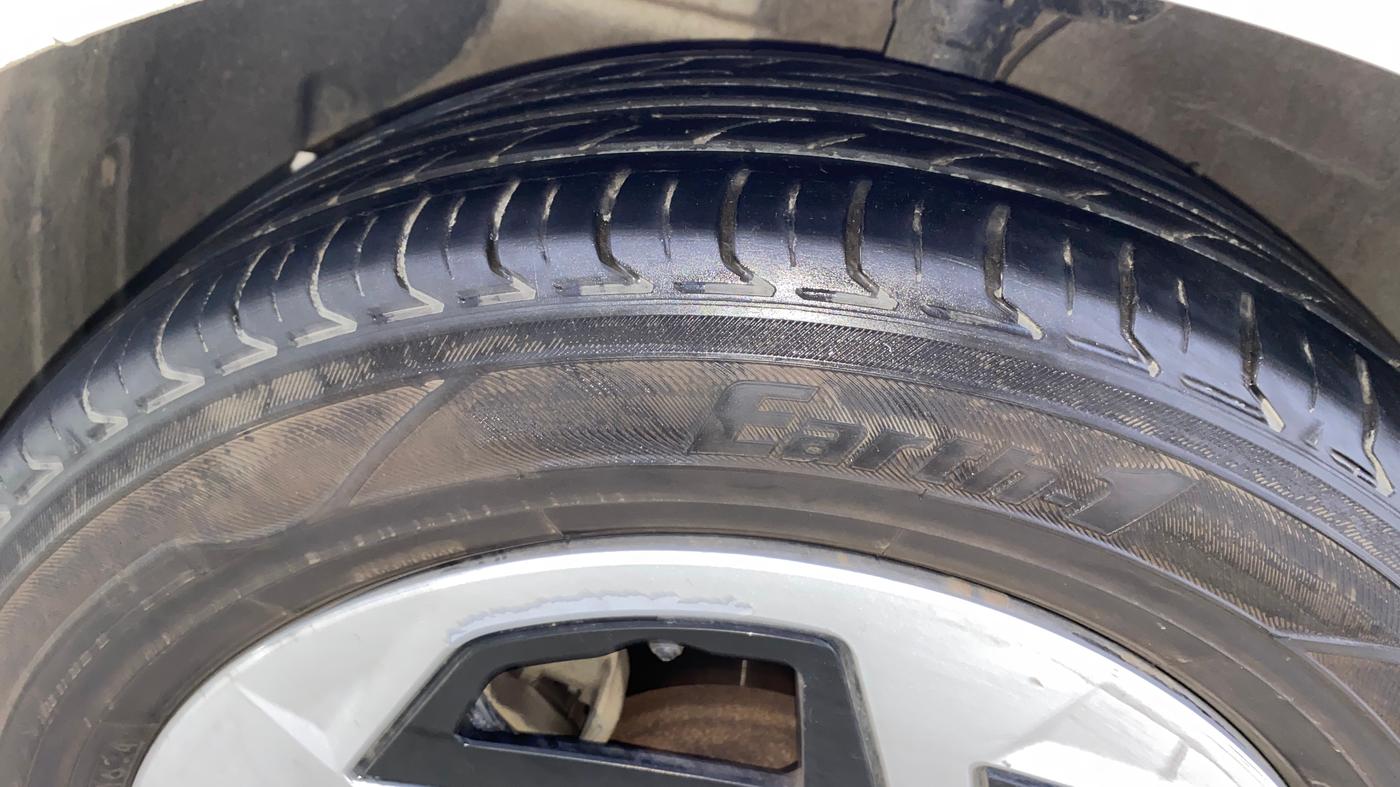 2023 Hyundai AURA S 1.2 CNG, CNG, Manual, 52,905 km, Left Front Tyre Tread