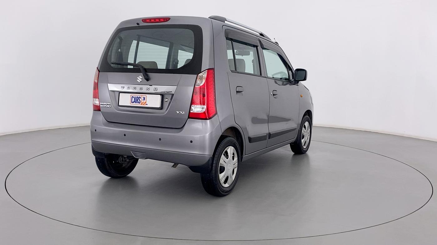 2017 Maruti Wagon R 1.0 VXI, Petrol, Manual, 39,061 km, Right Back Diagonal
