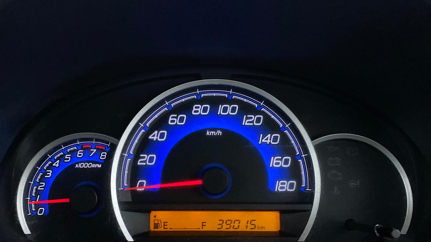 2017 Maruti Wagon R 1.0 VXI, Petrol, Manual, 39,061 km, Odometer Image