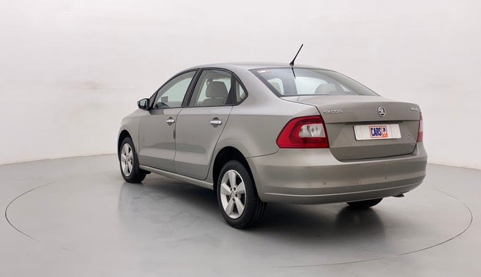 2016 Skoda Rapid 1.6 MPI STYLE PLUS MT, Petrol, Manual, 34,168 km, Left Back Diagonal