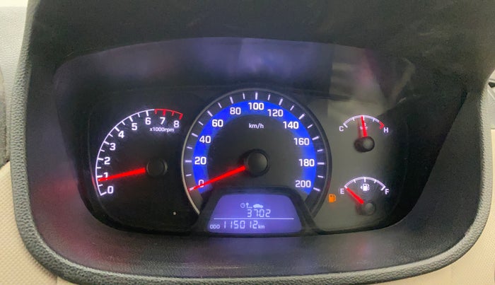 2015 Hyundai Xcent SX 1.2, Petrol, Manual, 1,14,980 km, Odometer Image