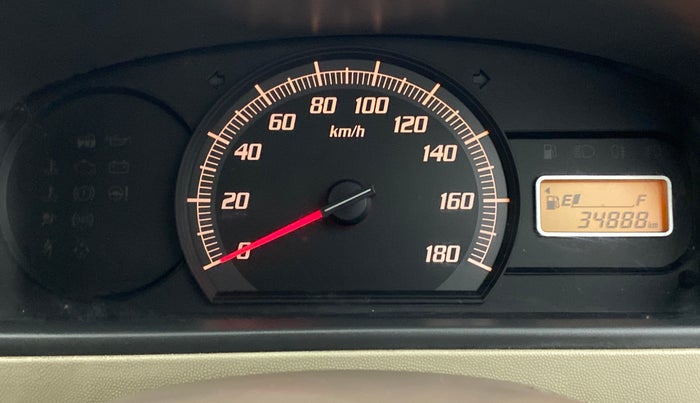 2010 Maruti Zen Estilo LXI, Petrol, Manual, 34,888 km, Odometer Image