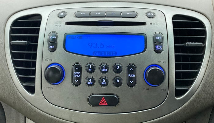 2011 Hyundai i10 SPORTZ 1.2, Petrol, Manual, 80,184 km, Infotainment System